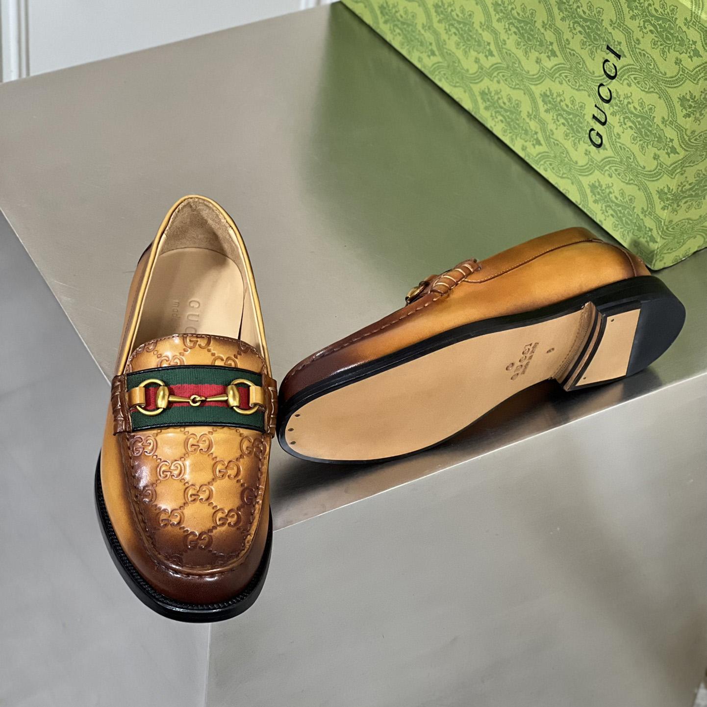 Gucci Men's Loafer With Horsebit - DopestKickz