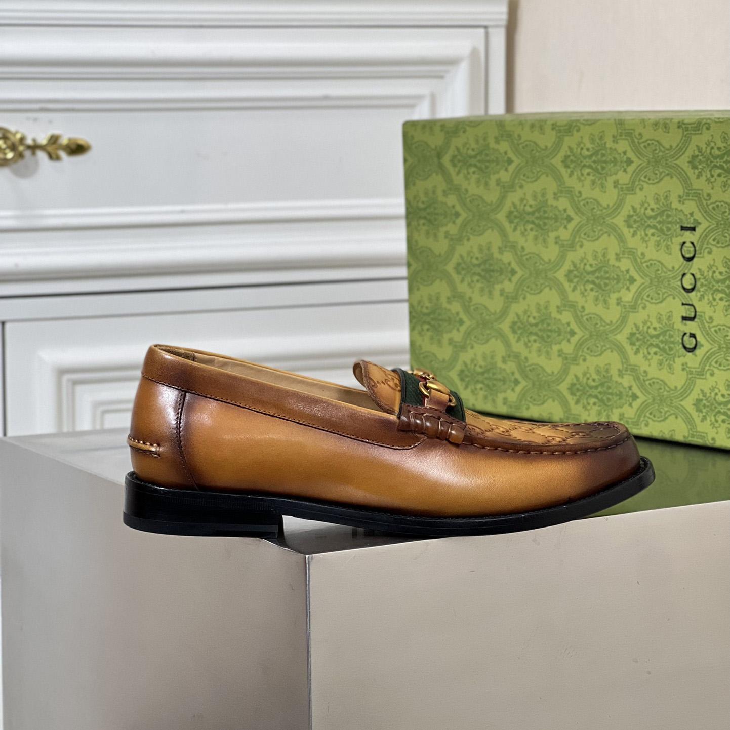 Gucci Men's Loafer With Horsebit - DopestKickz