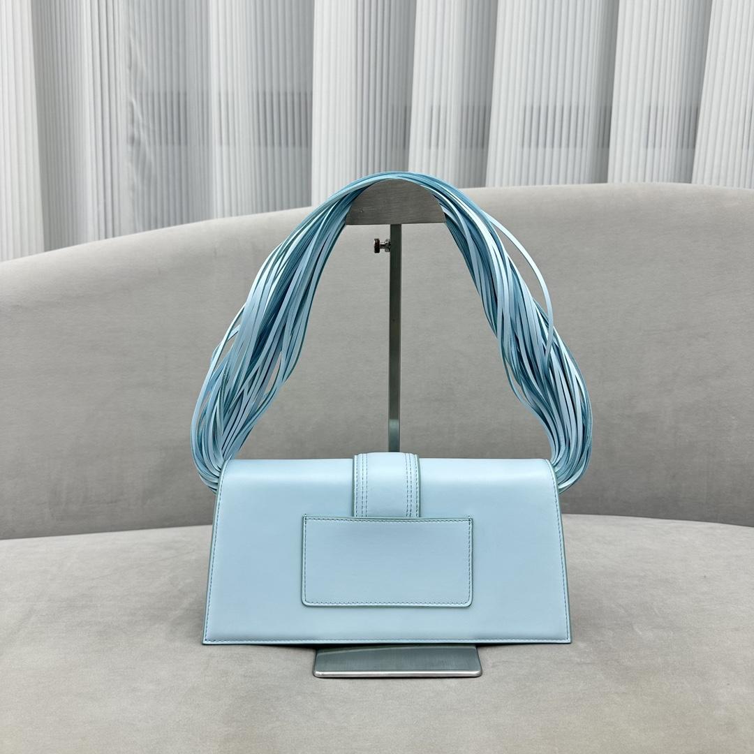 Jacquemus Le Bambino Long Ficiu Shoulder Bag(26-14cm) - DopestKickz