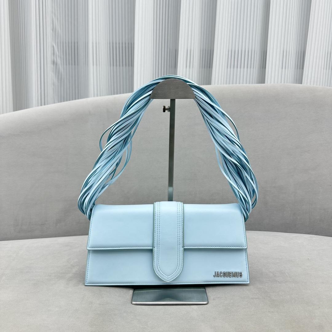 Jacquemus Le Bambino Long Ficiu Shoulder Bag(26-14cm) - DopestKickz