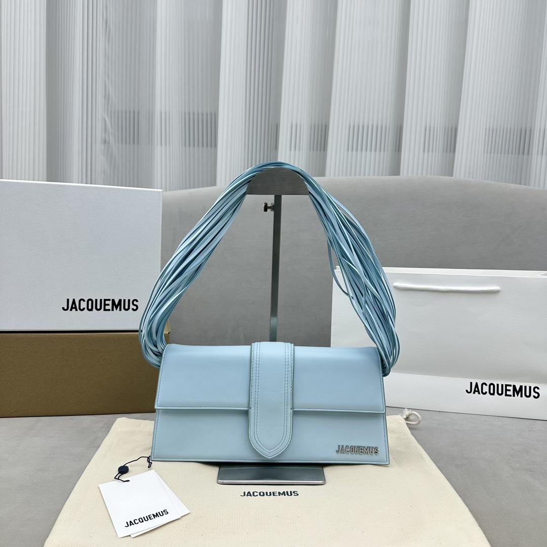 Jacquemus Le Bambino Long Ficiu Shoulder Bag(26-14cm) - DopestKickz