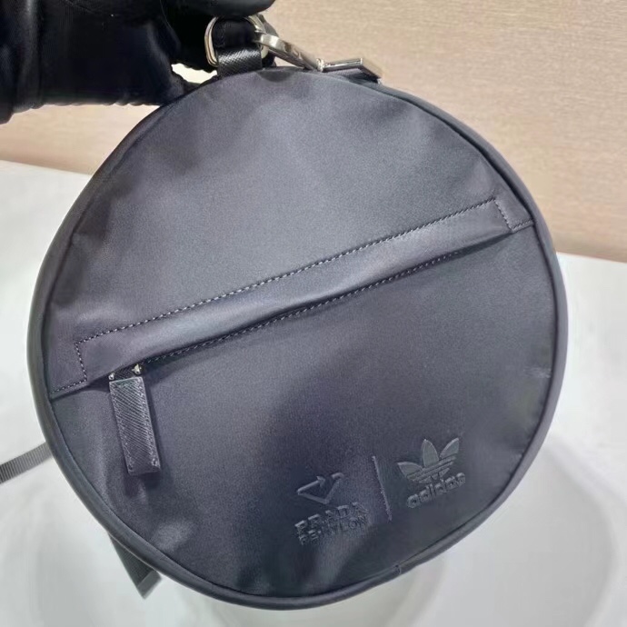 Prada  Nylon And Saffiano Leather Duffle Bag - DopestKickz