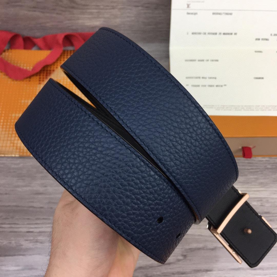 Louis Vuitton LV Shape 40MM Reversible Belt - DopestKickz