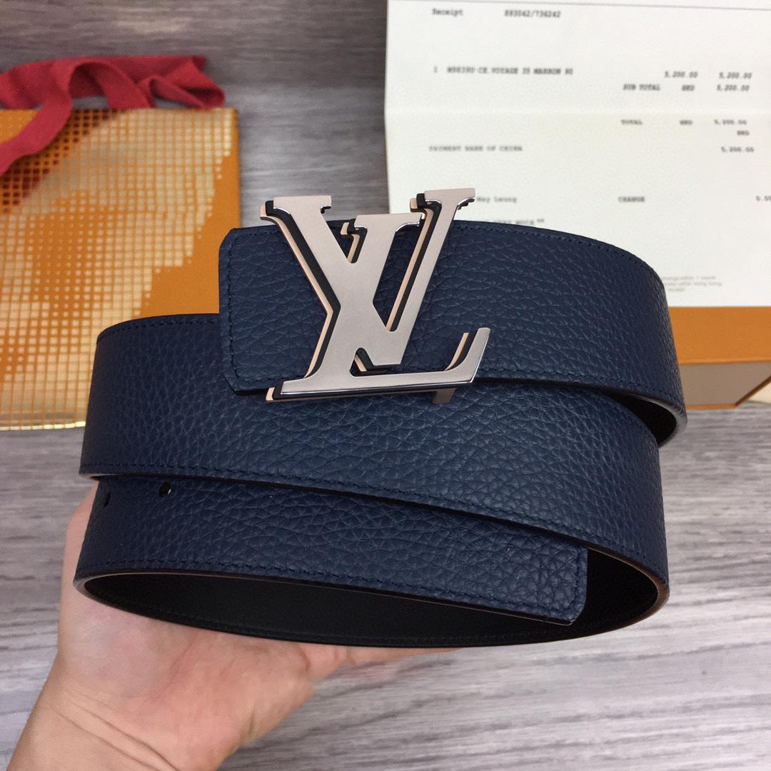 Louis Vuitton LV Shape 40MM Reversible Belt - DopestKickz