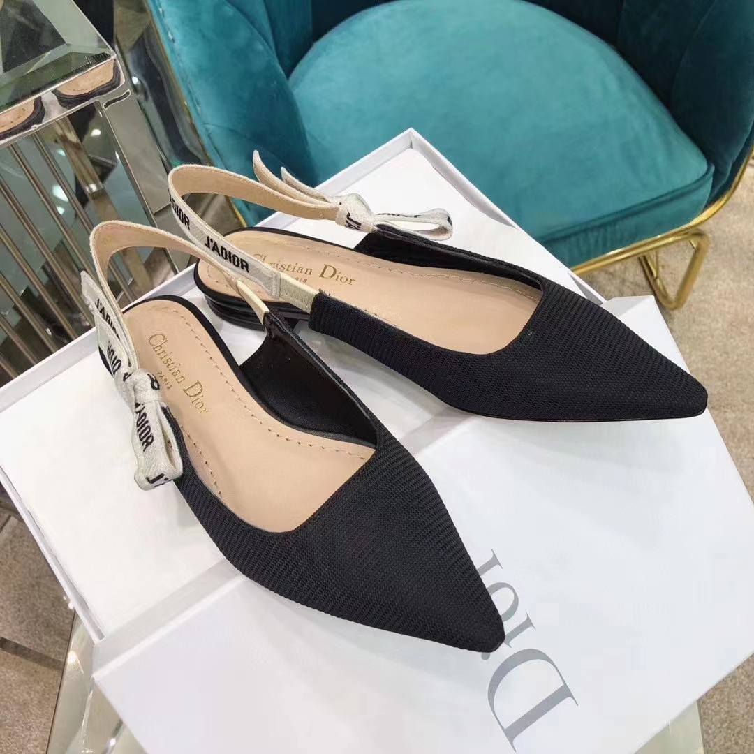 Dior J'adior Slingback Ballerina Flat - DopestKickz