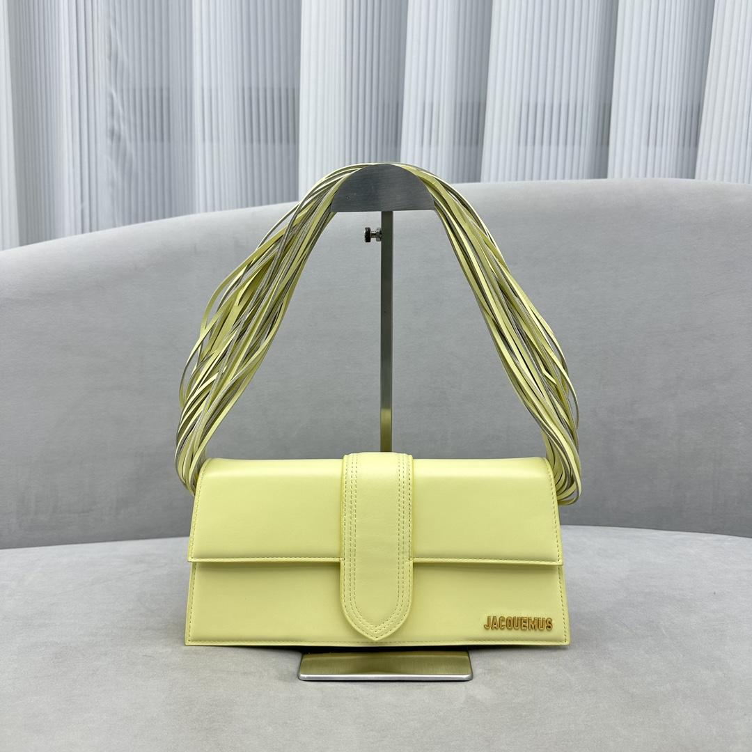Jacquemus Le Bambino Long Ficiu Shoulder Bag(26-14cm) - DopestKickz