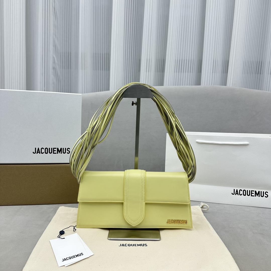 Jacquemus Le Bambino Long Ficiu Shoulder Bag(26-14cm) - DopestKickz