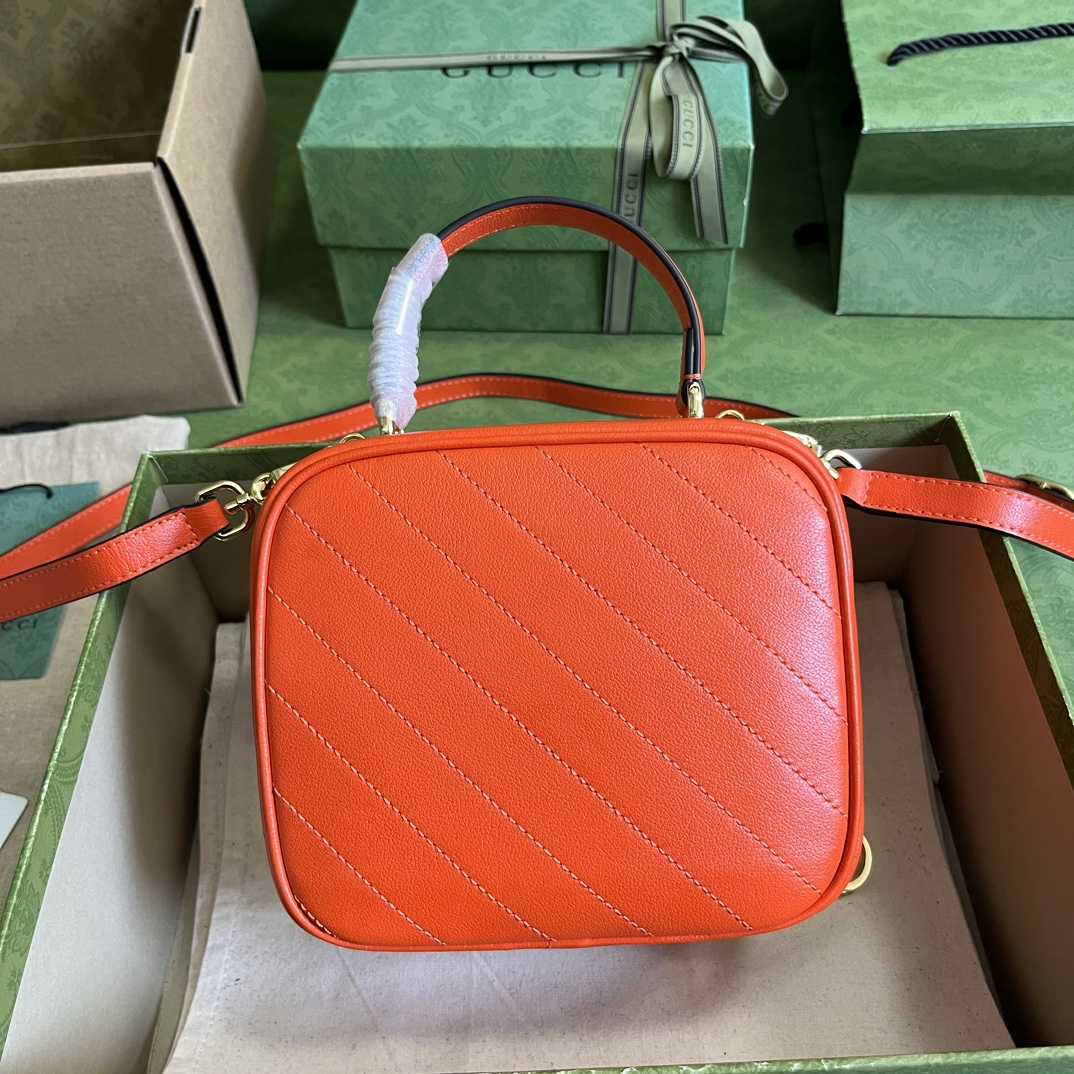 Gucci Blondie Top Handle Bag (17-15-9cm) - DopestKickz