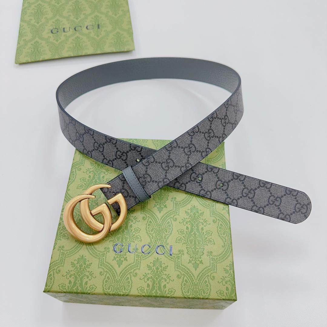 Gucci GG Marmont Reversible Belt - DopestKickz