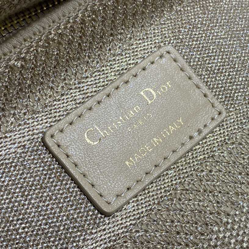 Dior Medium Dior Or Lady D-lite Bag - DopestKickz