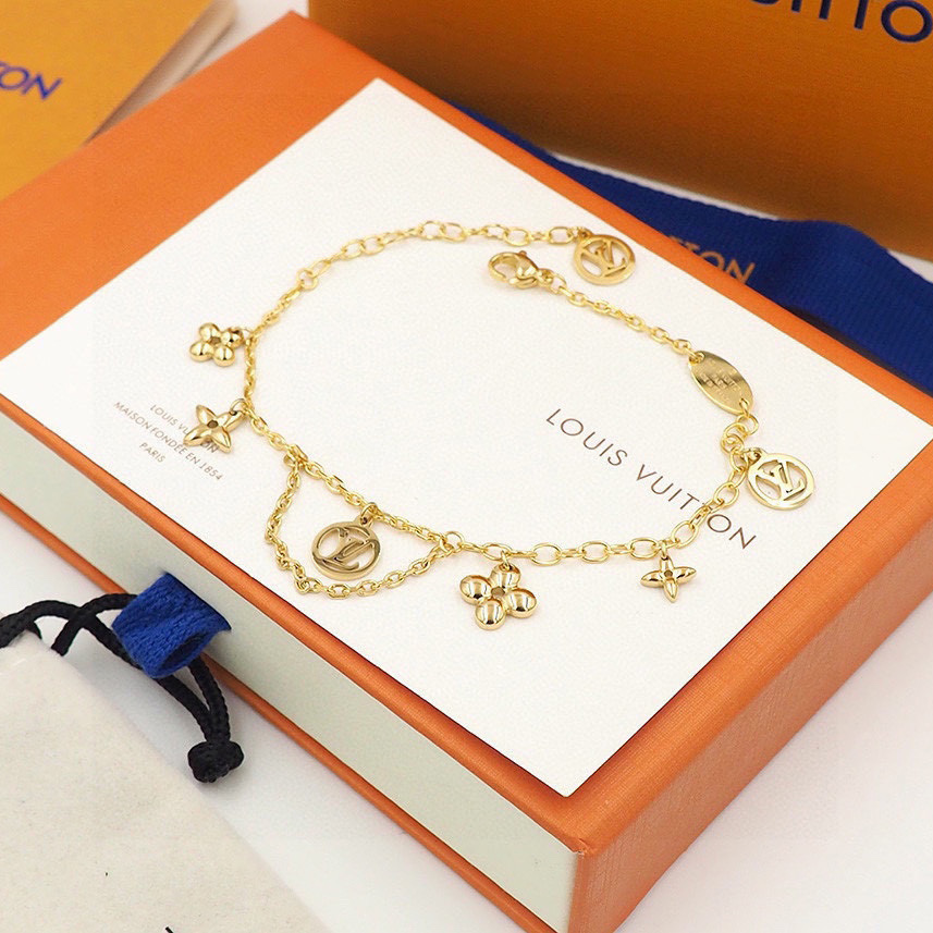 Louis Vuitton Blooming Supple Bracelet   M64858 - DopestKickz