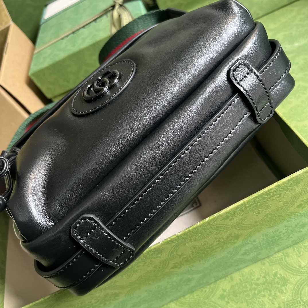 Gucci Shoulder Bag With Tonal Double G(23.5-15.5-8cm) - DopestKickz