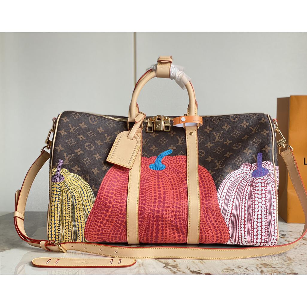 Louis Vuitton LV x YK Keepall 45 (45 x 27 x 20cm)  M46471 - DopestKickz