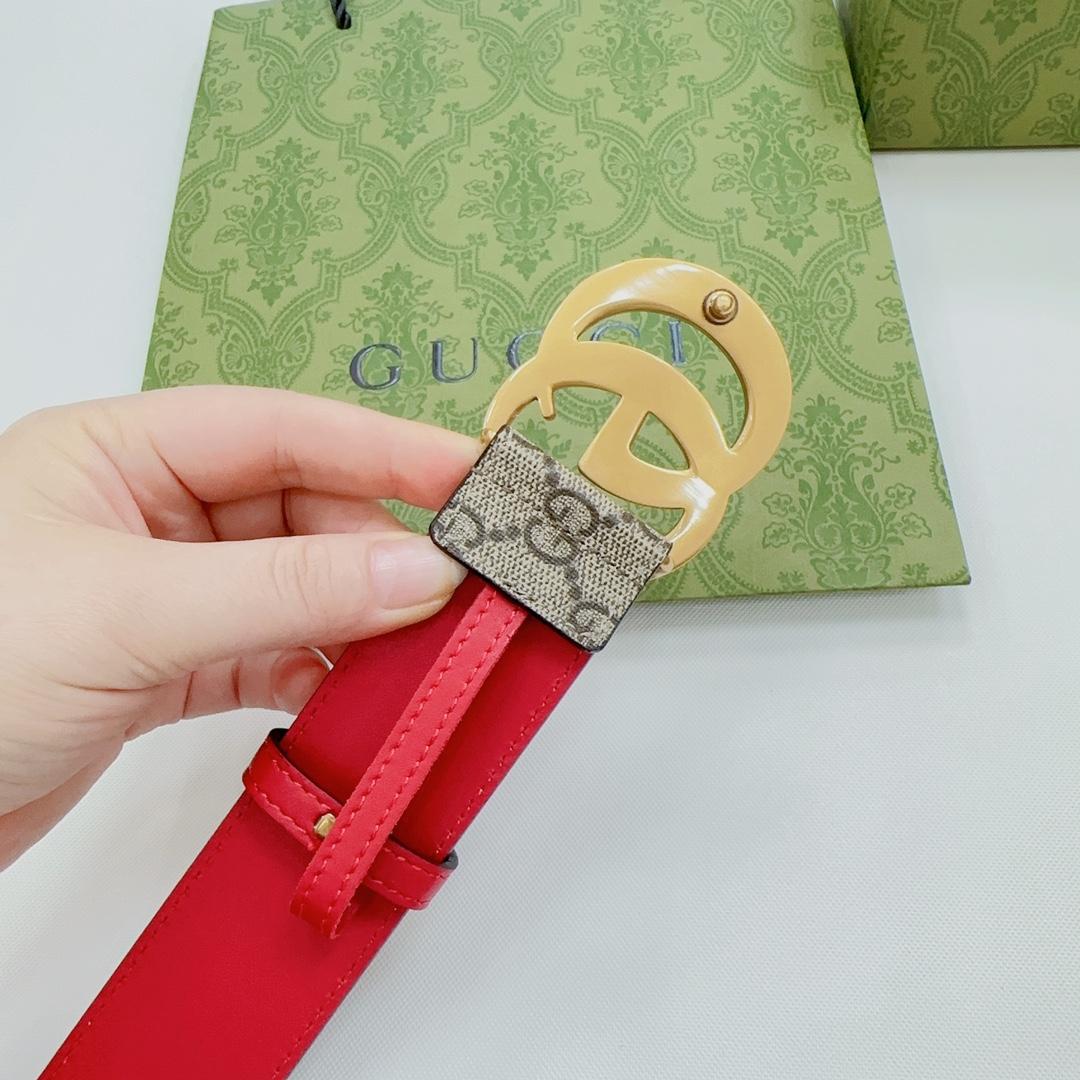 Gucci GG Marmont Reversible Belt - DopestKickz