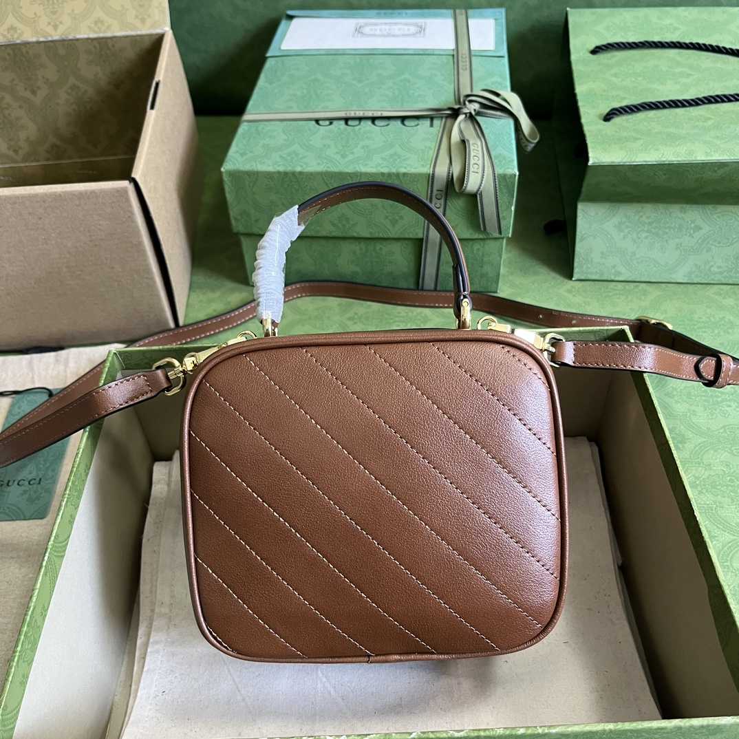 Gucci Blondie Top Handle Bag (17-15-9cm) - DopestKickz