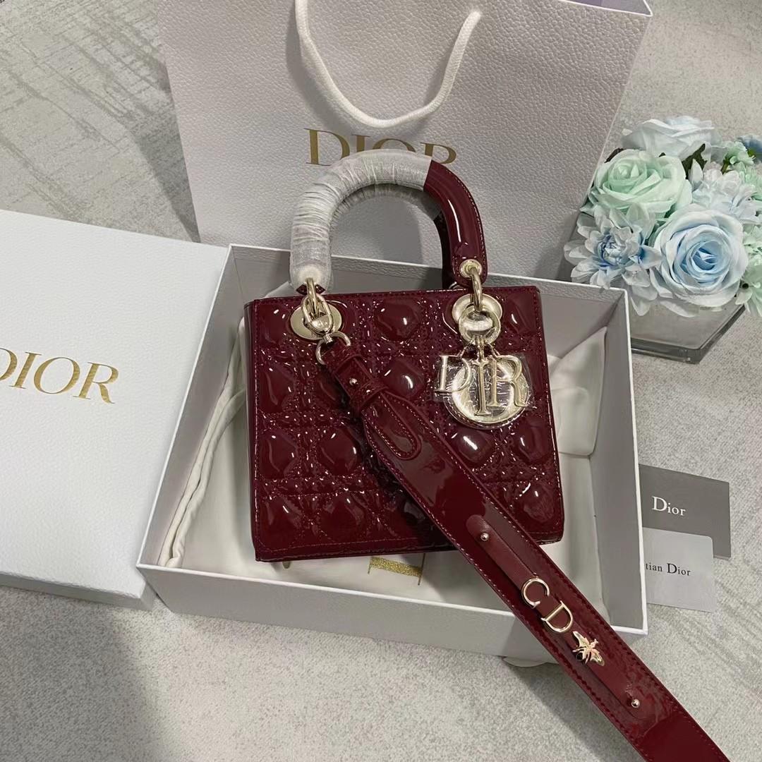 Dior Lady Dior Bag(20-16.5-8cm) - DopestKickz