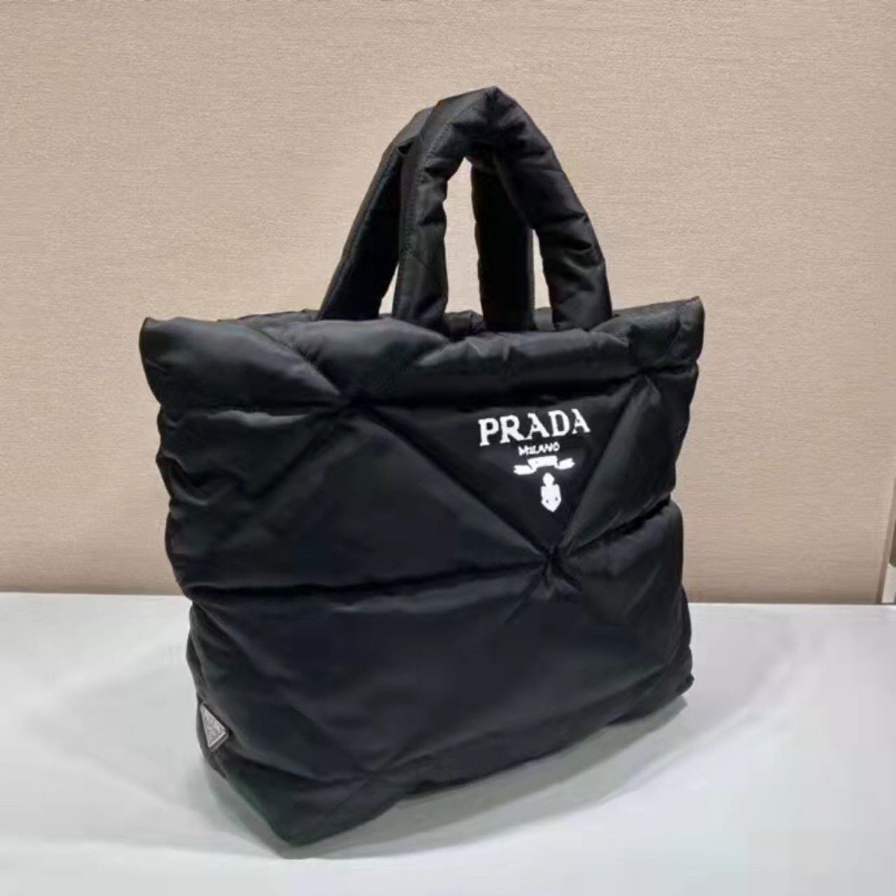 Prada Padded Re-Nylon Tote Bag - DopestKickz
