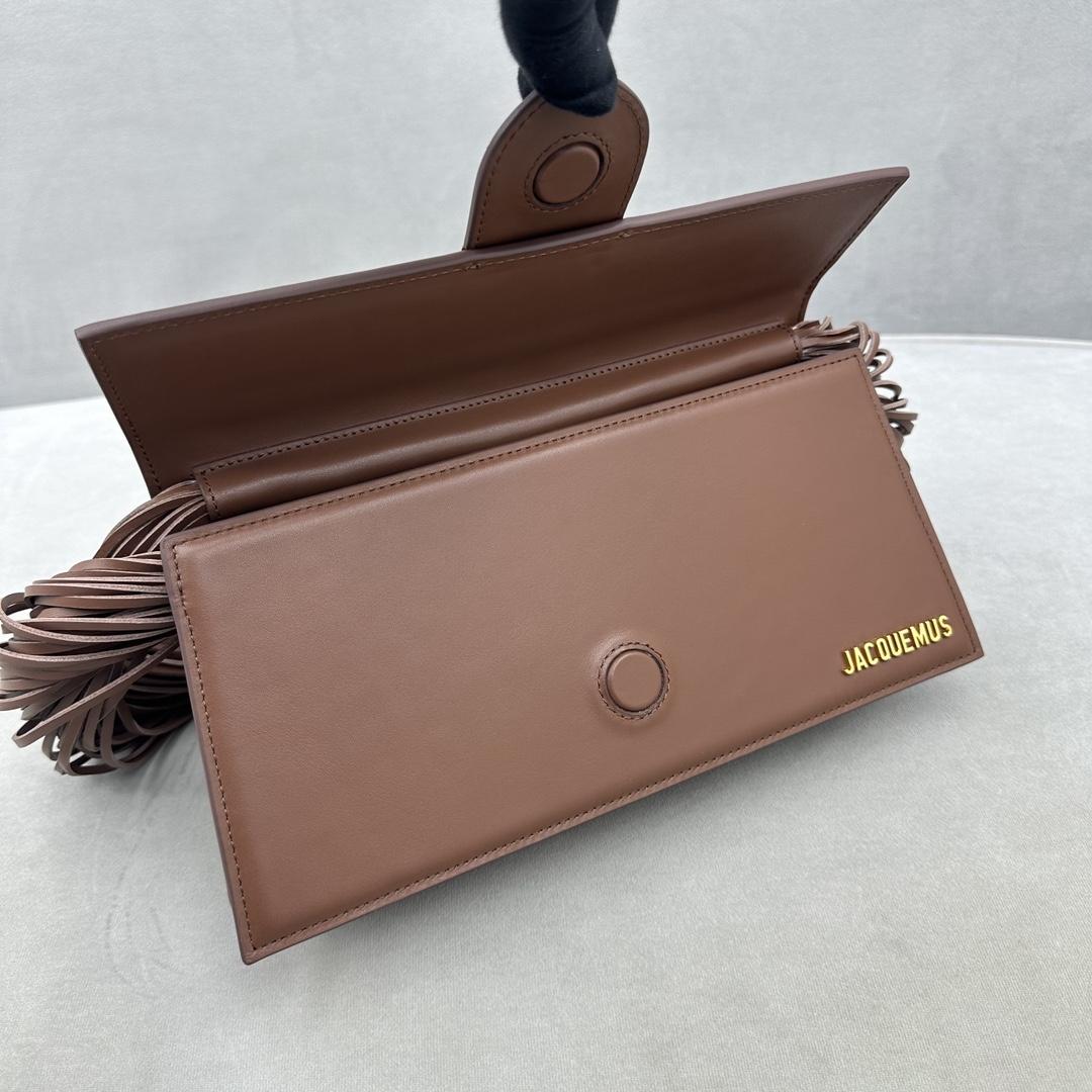 Jacquemus Le Bambino Long Ficiu Shoulder Bag(26-14cm) - DopestKickz