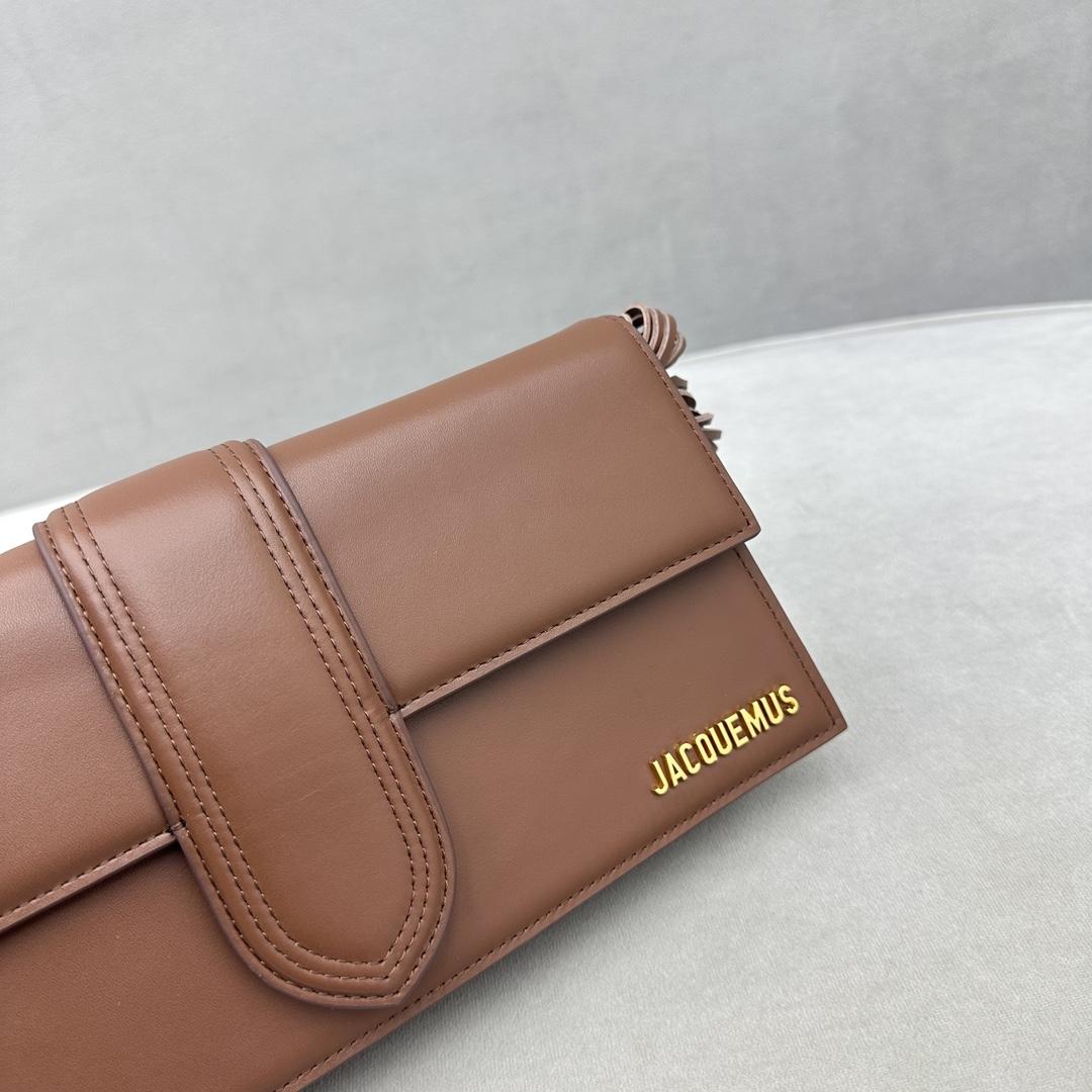 Jacquemus Le Bambino Long Ficiu Shoulder Bag(26-14cm) - DopestKickz