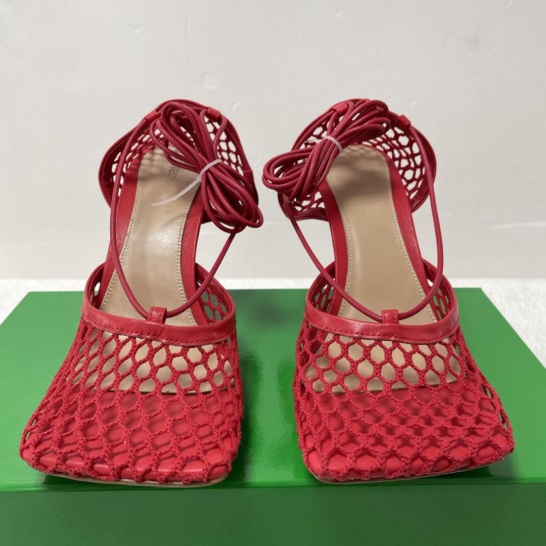 Bottega Veneta Stretch Lace-Up Sandal - DopestKickz