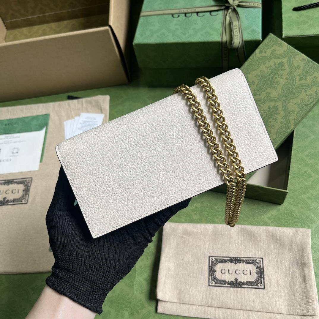 Gucci Chain Wallet With Interlocking G Python Bow(19-10-4cm) - DopestKickz