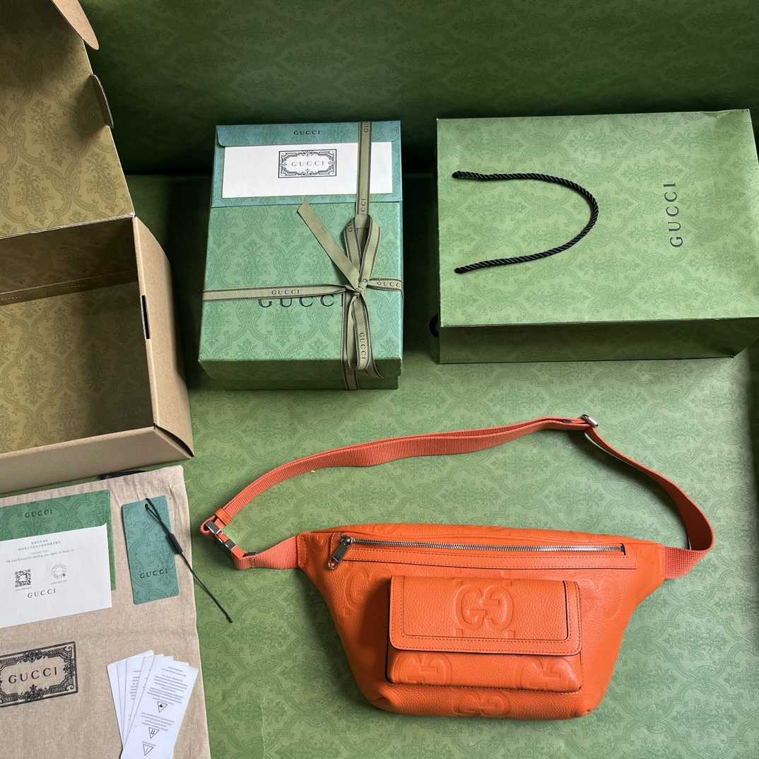 Gucci Jumbo GG Belt Bag(28x 18x 8cm) - DopestKickz
