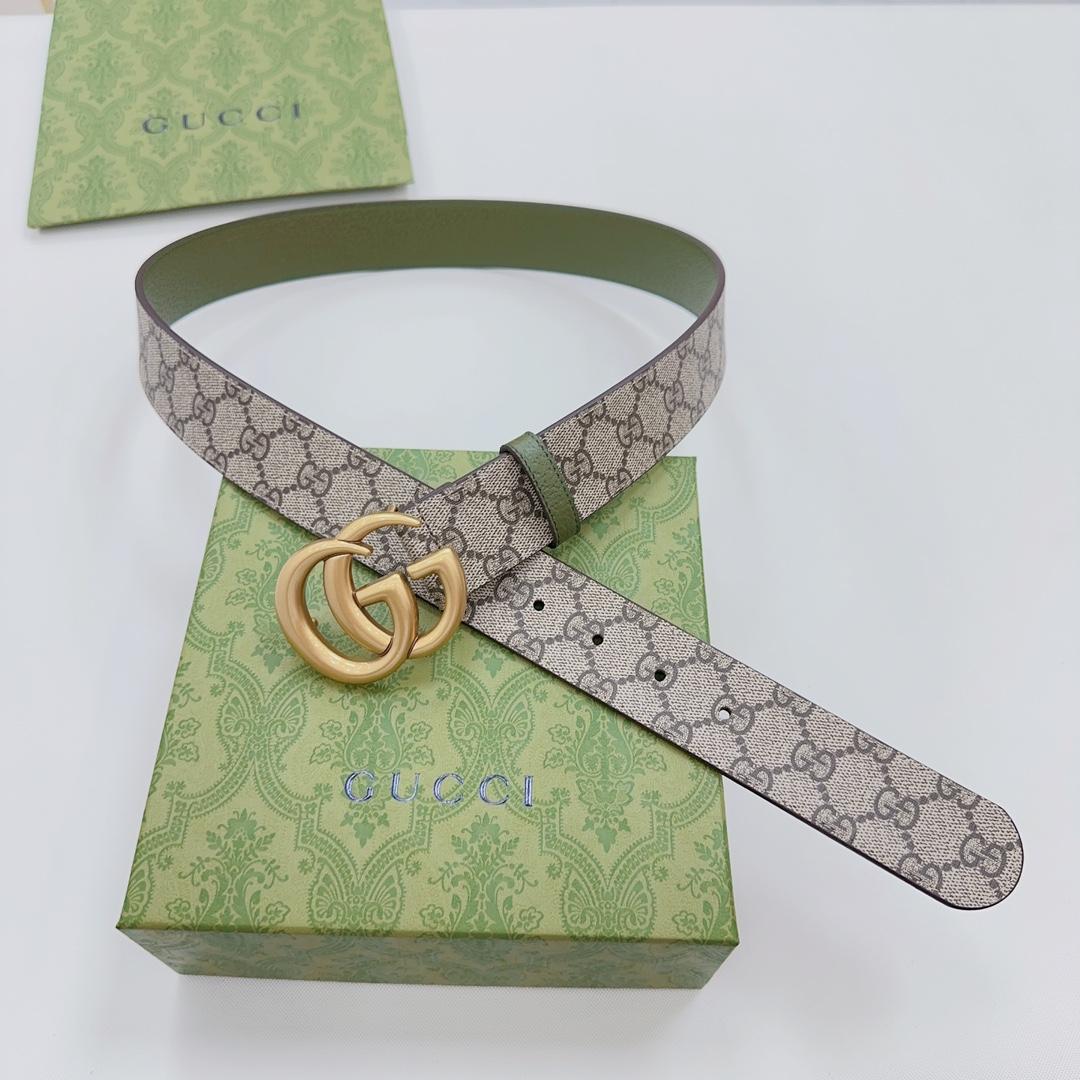 Gucci GG Marmont Reversible Belt - DopestKickz