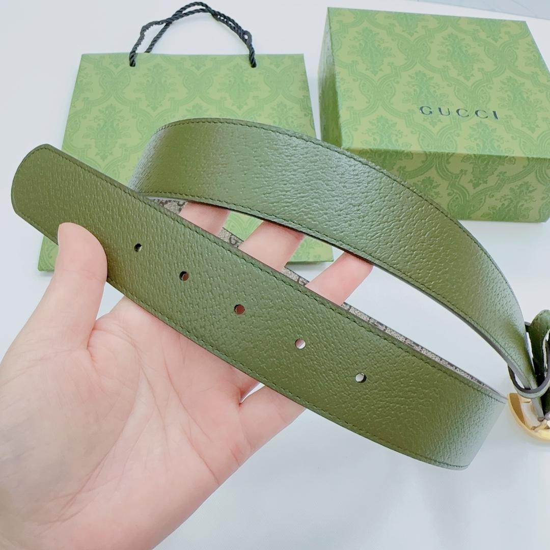 Gucci GG Marmont Reversible Belt - DopestKickz