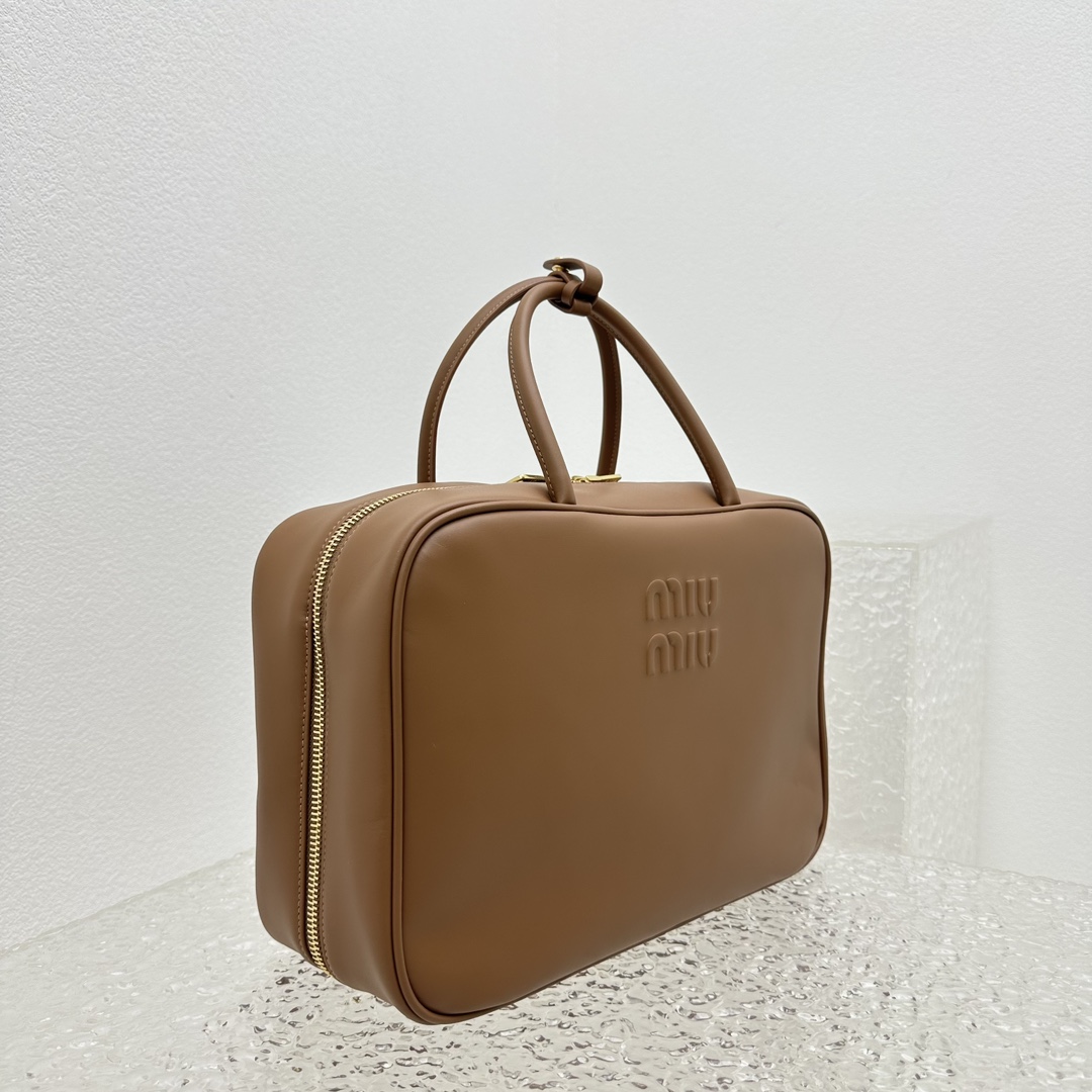Miu Miu Leather Top-handle Bag - DopestKickz