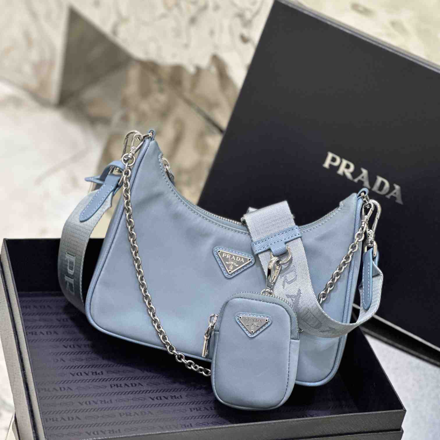 Prada Re-Edition 2005 Re-Nylon Bag - DopestKickz