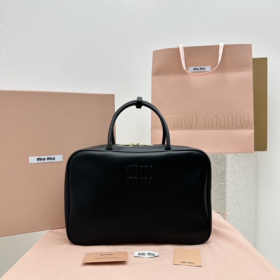 Miu Miu Leather Top-handle Bag - DopestKickz