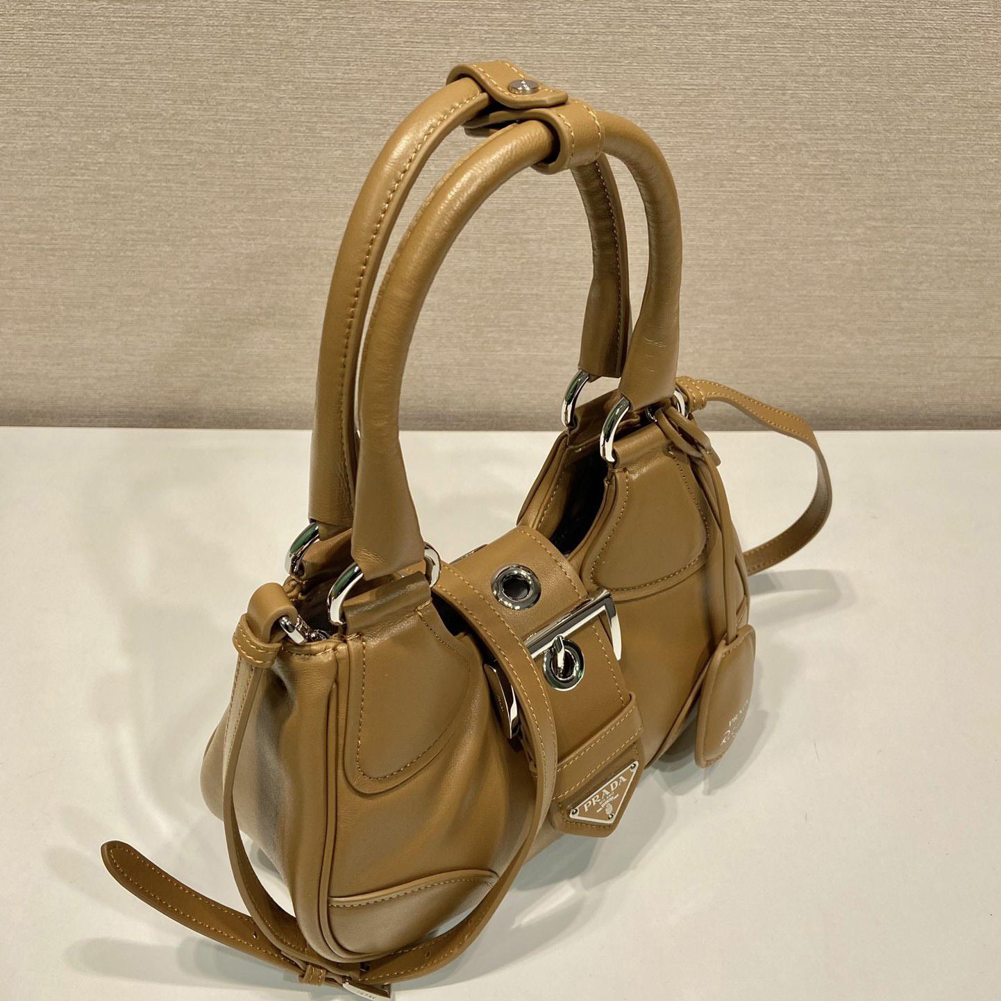 Prada Moon Padded Nappa-leather Bag - DopestKickz