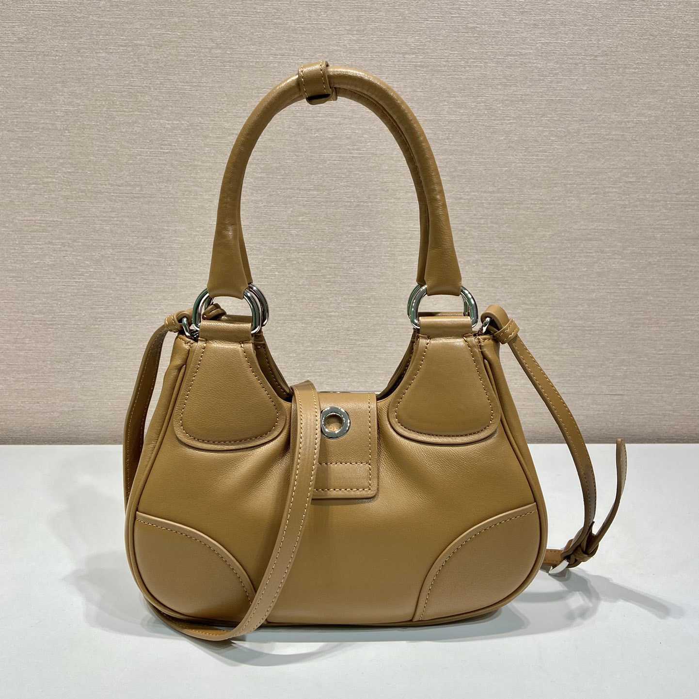 Prada Moon Padded Nappa-leather Bag - DopestKickz