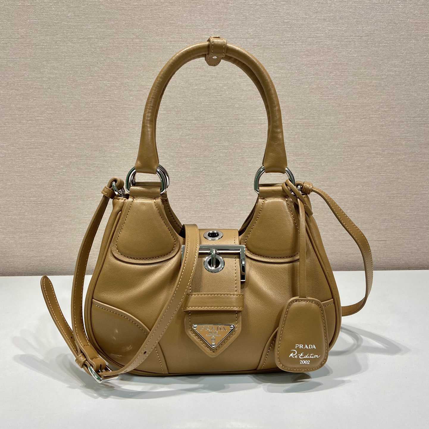 Prada Moon Padded Nappa-leather Bag - DopestKickz