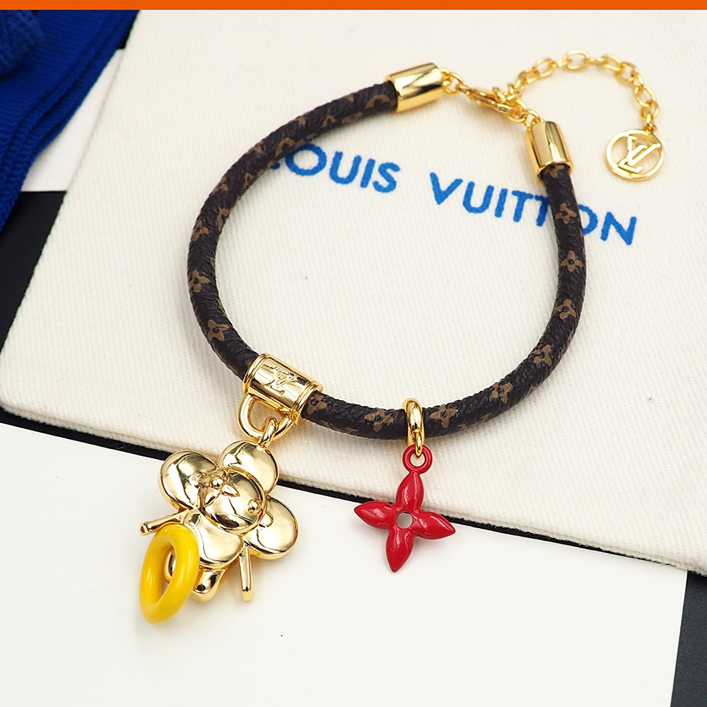 Louis Vuitton Vivienne Pool Bracelet   M1016Z - DopestKickz