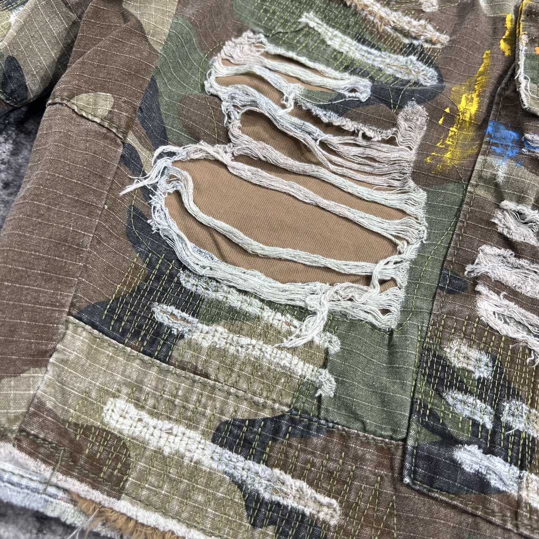 Gallery Dept G Patch Camo Cargo Shorts   629 - DopestKickz
