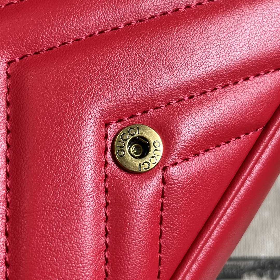 Gucci GG Marmont Matelassé Super Mini Bag (16.5-10-4.5cm) - DopestKickz