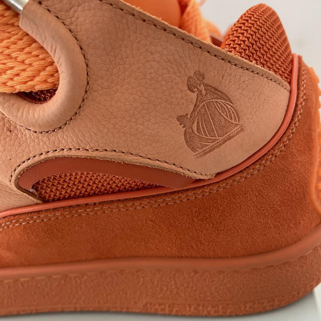 Lanvin Leather Curb Sneakers - DopestKickz