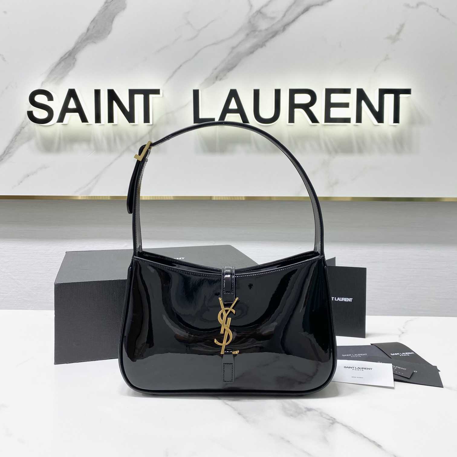 Saint Laurent Le 5 À 7 In Patent Leather - DopestKickz
