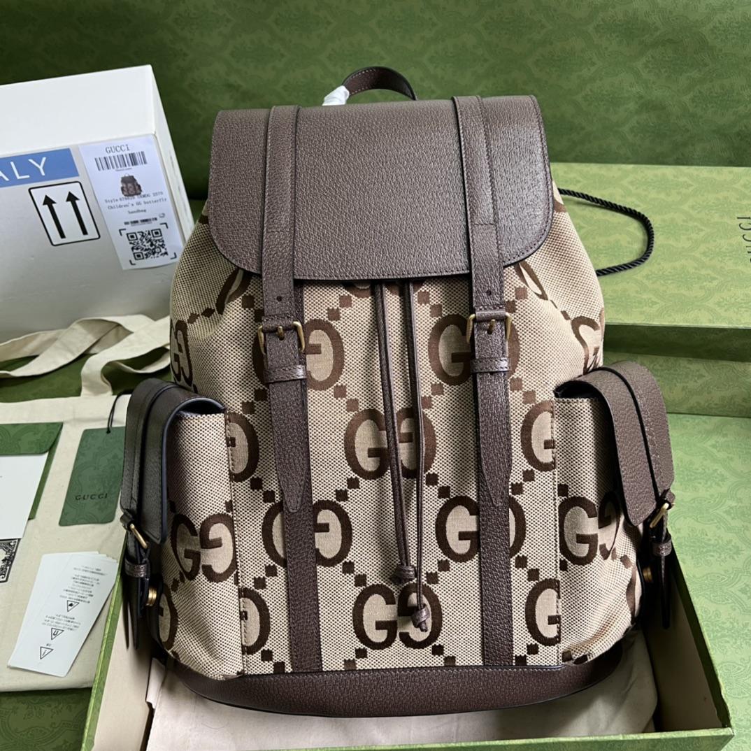 Gucci Jumbo GG Backpack(34*42*16cm) - DopestKickz