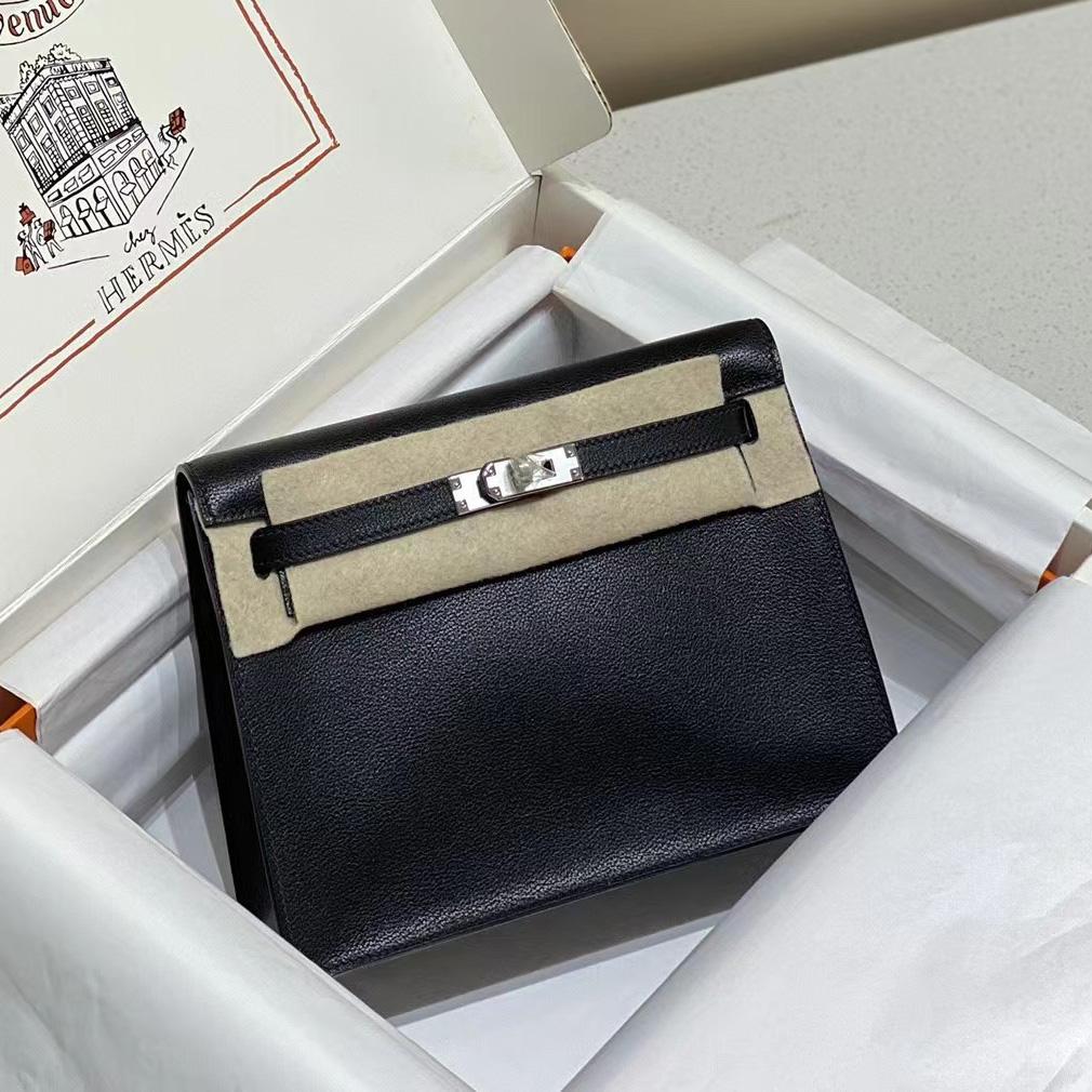 Hermes Kelly Mini Women Handbag(22-17-4cm ) - DopestKickz