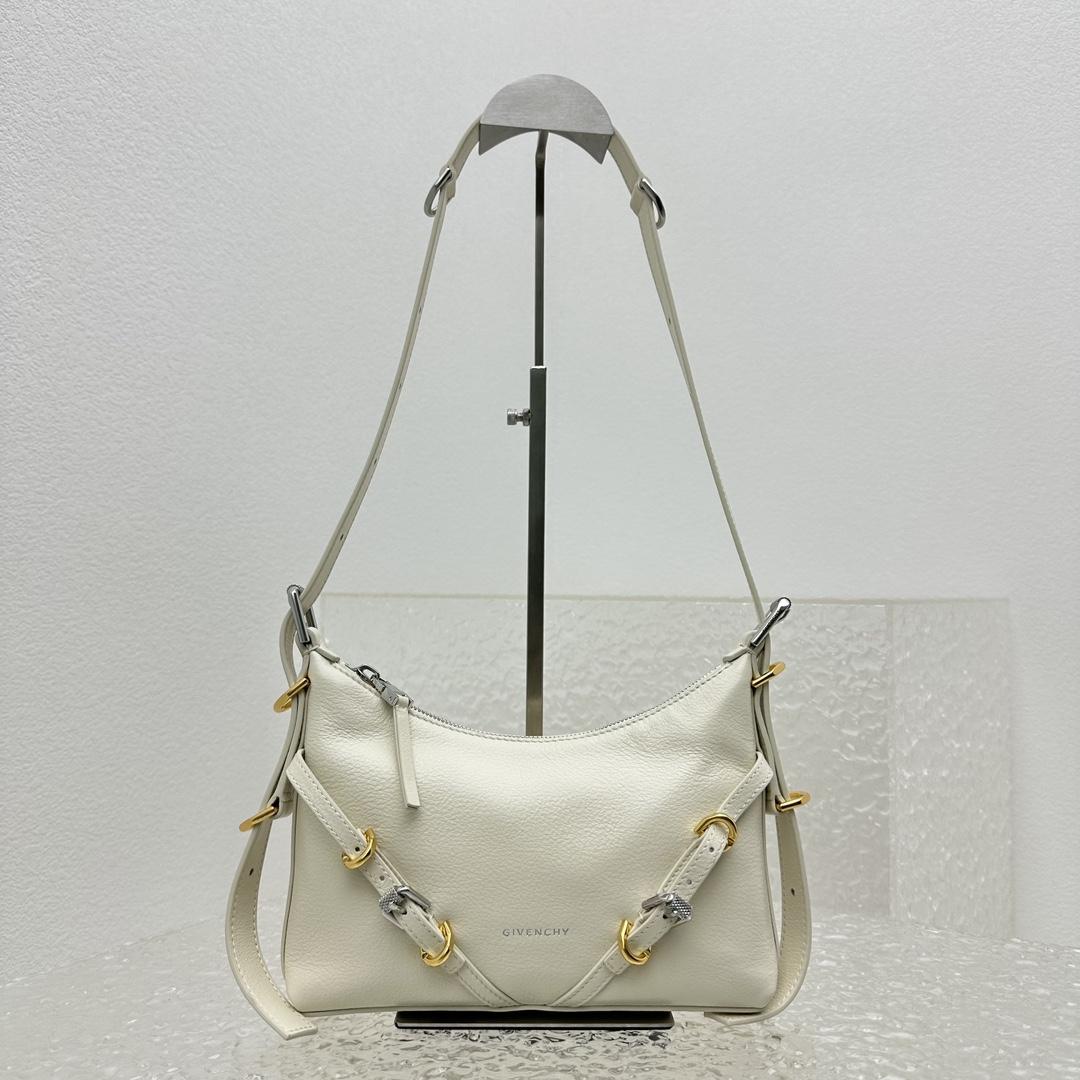 Givenchy Mini Voyou Bag In Leather (18X24x3.5cm) - DopestKickz
