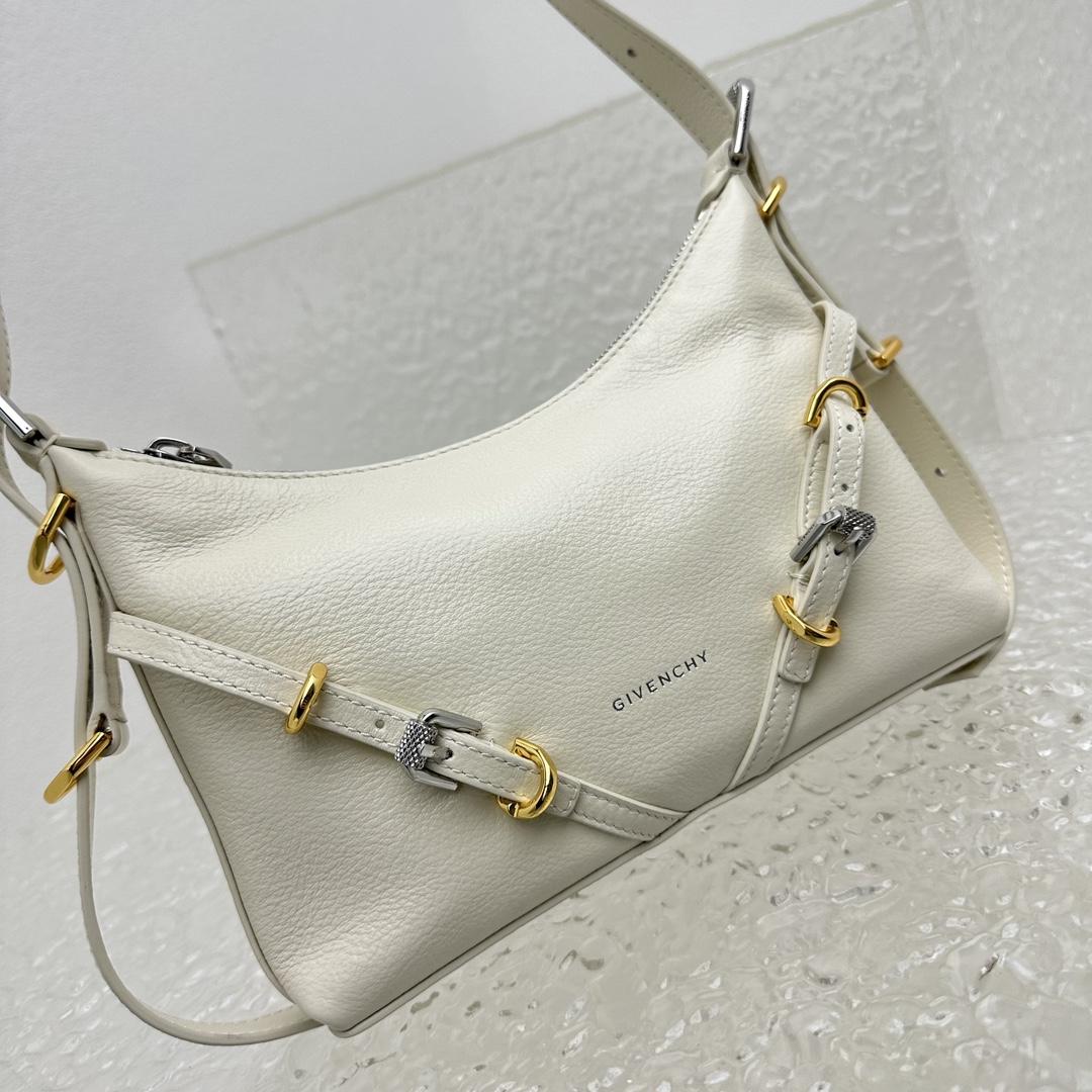 Givenchy Mini Voyou Bag In Leather (18X24x3.5cm) - DopestKickz