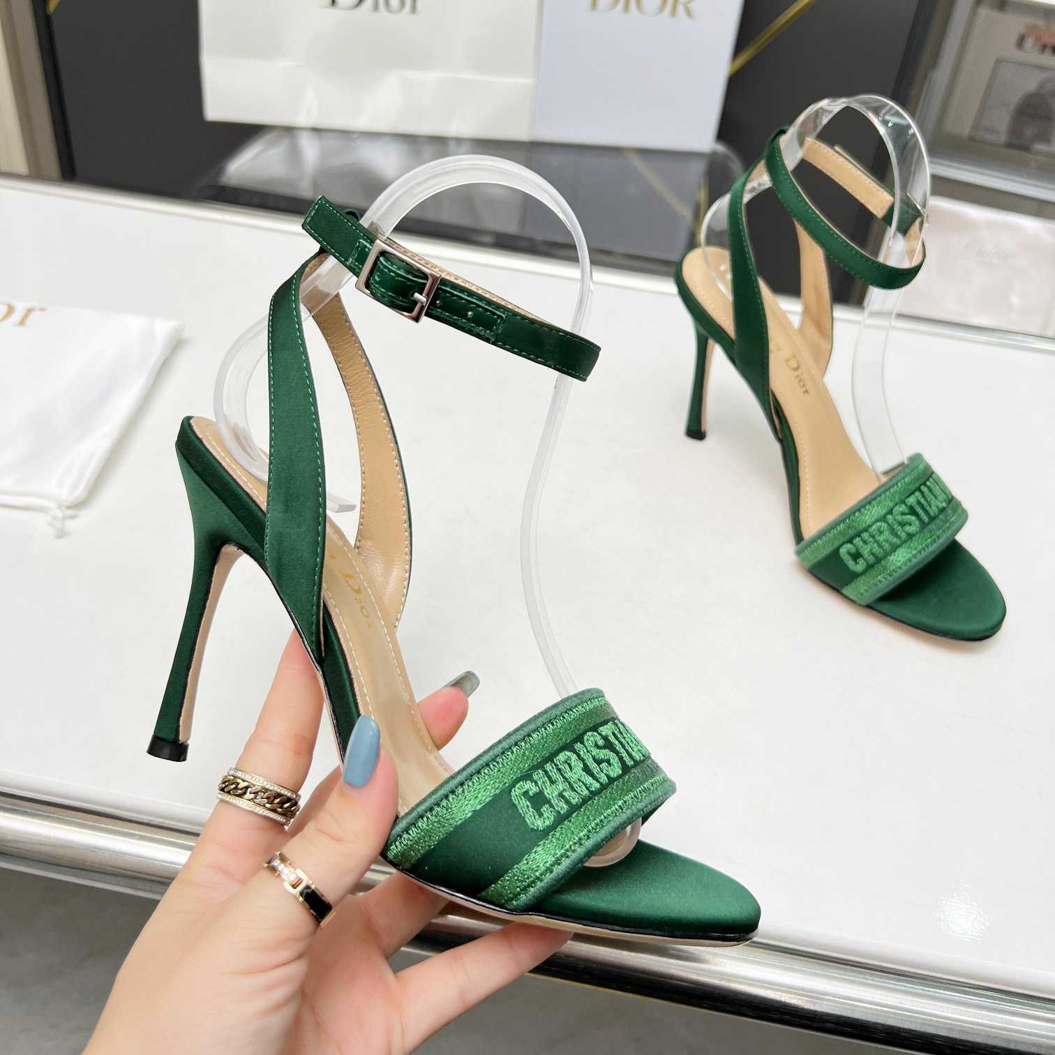 Dior Dway Heeled Sandal  - DopestKickz