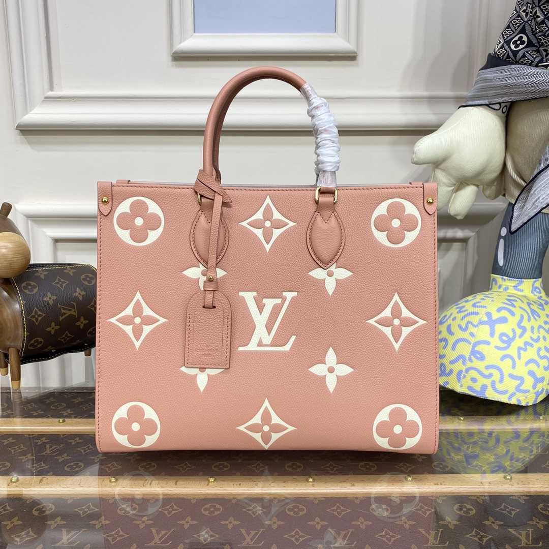 Louis Vuitton OnTheGo MM Tote Bag(34-26-13cm)  M46286 - DopestKickz