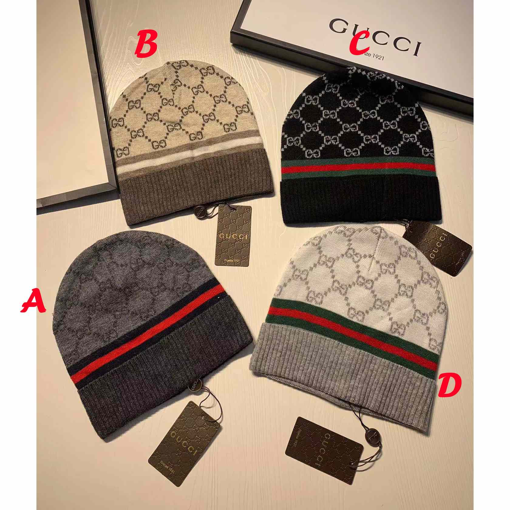 Gucci Beanie Hats  - DopestKickz