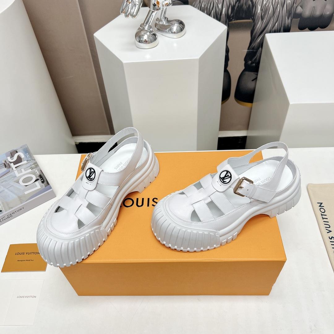 Louis Vuitton Archlight Flat Sandals - DopestKickz