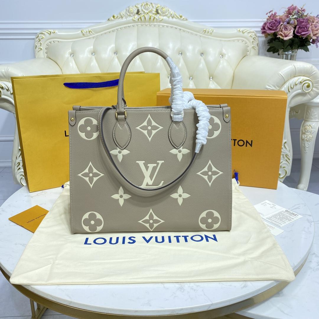 Louis Vuitton OnTheGo MM Tote Bag(34-26-13cm)  M45494 - DopestKickz