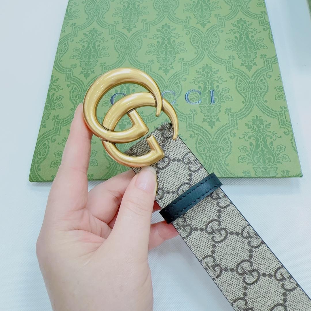 Gucci GG Marmont Reversible Belt - DopestKickz