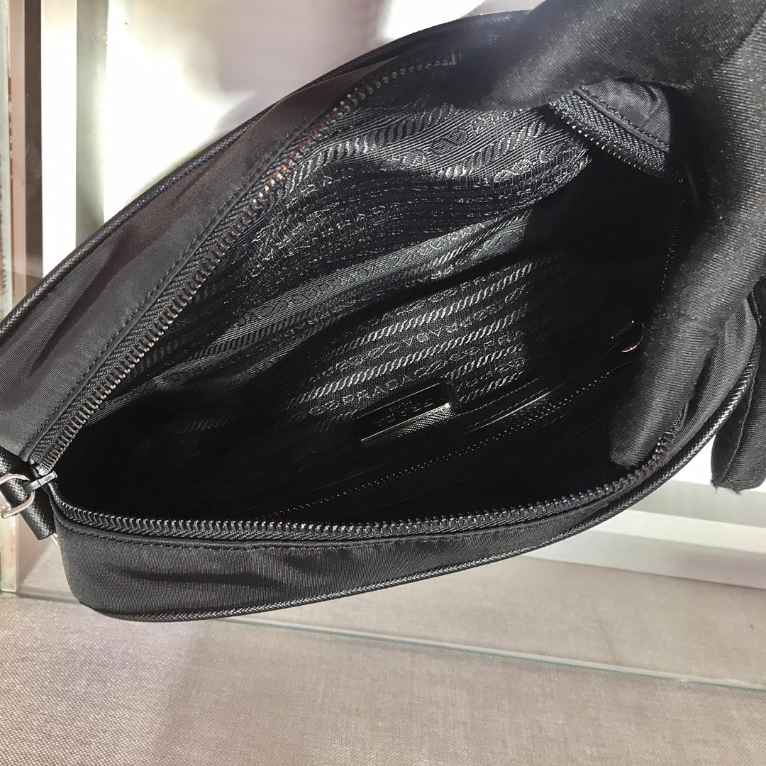 Prada Re-Nylon And Saffiano Leather Shoulder Bag(23x16x7cm) - DopestKickz